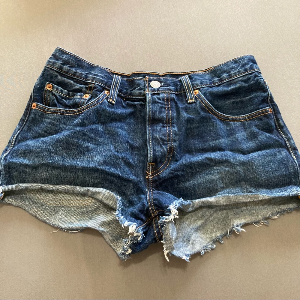 Levi’s High-Waisted Cutoff Shorts